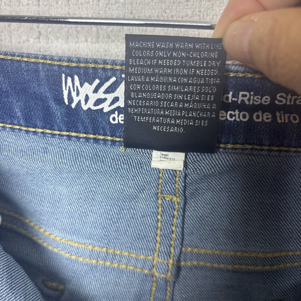 Mossimo Supply Co. Women's High Rise Jeans - Blue - Picture 4 of 9